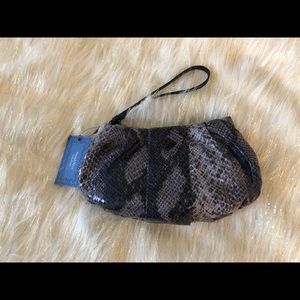 Simply Vera Snakeskin wristlet